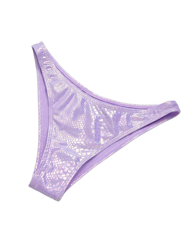 1970s Metallic Fish Scale Bikini | 1970s | vintage swimsuit, retro beachwear
