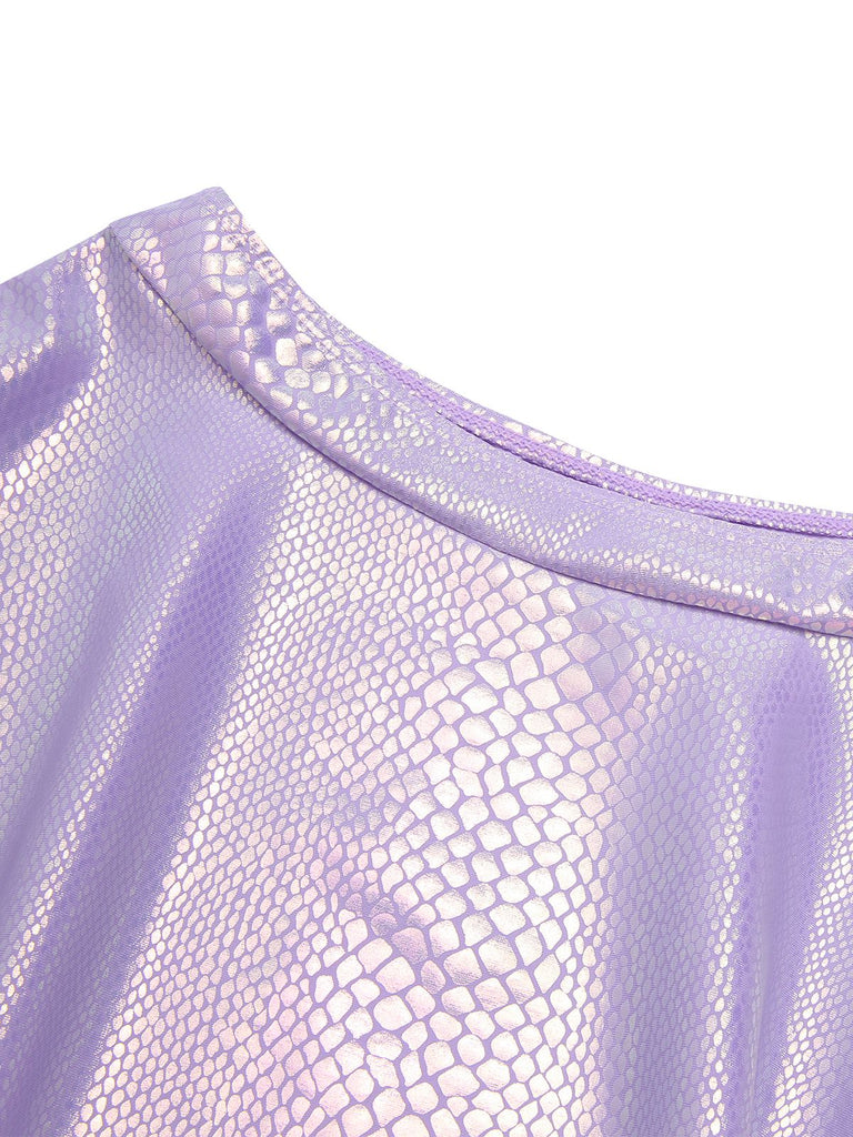 1970s Metallic Fish Scale Bikini | 1970s | vintage swimsuit, retro beachwear