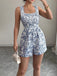 Light Blue 1950s Romper
