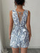 Light Blue 1950s Romper