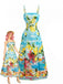 Light Blue 1950s Vintage Retro Top