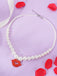 This Lips Pendant Vintage Necklace carries 1950s stories waiting to be told