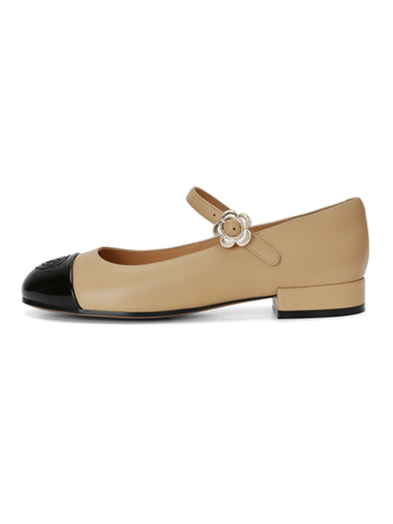 Mary Jane Thick Heel Leather Shoes — vintage style that transcends decades