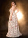 Multicolor 1930s Rose Cross Halter Maxi Dress - vintage dress, retro fashion