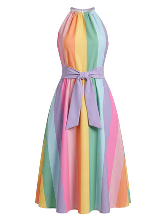 [Pre-Sale] Multicolor 1940s Dress Dress