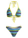 Multicolor-1950s-Chevron-Pearl-Triangle-Bikini-Set, vintage, retro, swimwear