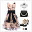 Nude 1950s Lace Butterfly Swing Vintage Dress: timeless style reimagined