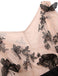 Nude 1950s Lace Butterfly Swing Vintage Dress, vintage dress, retro fashion, rockabilly, pin-up fashion - perfect for women who love vintage and retro fashion
