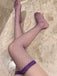 Lace Fishnet Thigh-High Stockings
