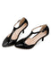 Patent Leather T-Strap Mary Jane Kitten Heels