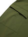 Olive Green 1940s Button Slit Skirt — 1940s femininity that moves with her mood