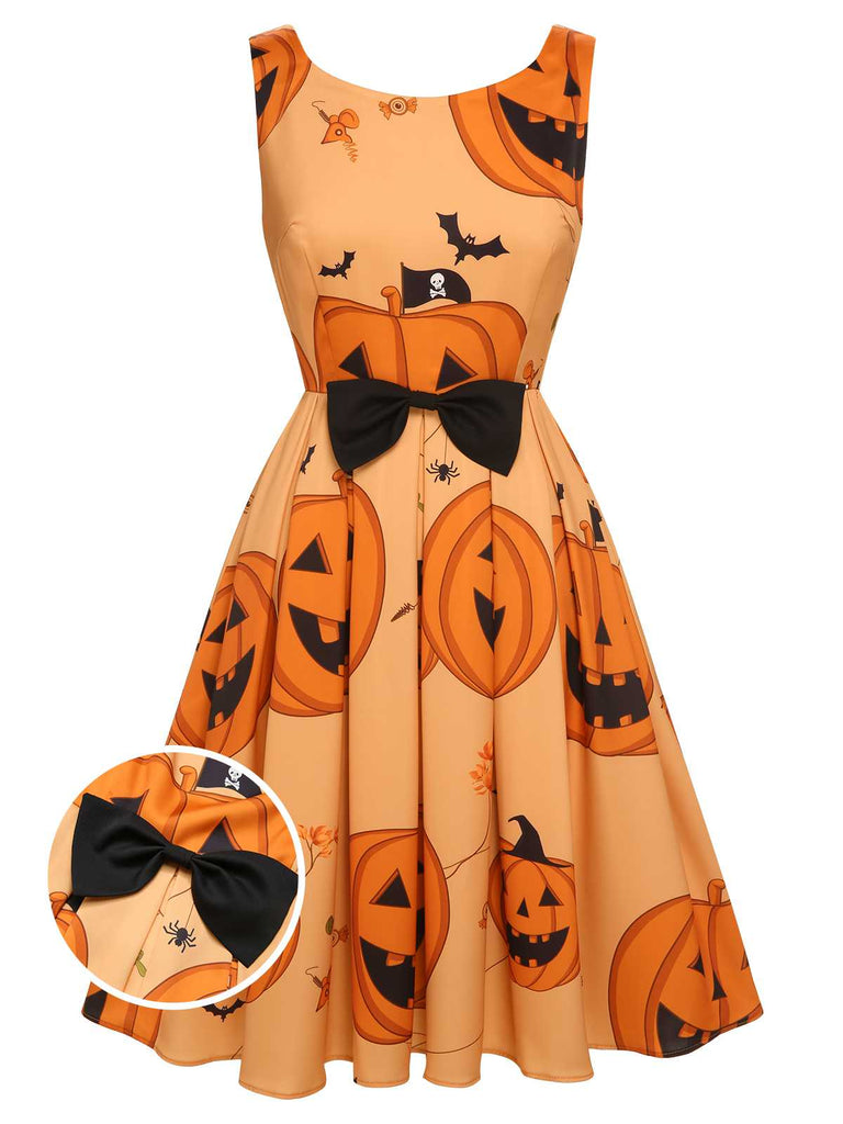 halloween dress orange Sequined Pumpkin Costume Dress | Fun Halloween Adult Costume Dress | High Strength & Durable Material | Orange