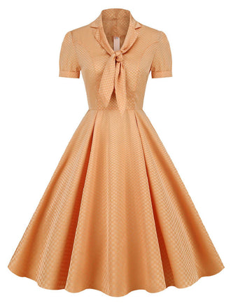 orange 1950s dress Petite Vintage 1950s Rockabilly Dress, Carnegie Red/ Orange Floral Prom Dress, Size 6 Uk/ 32" Bust. See ITEM DETAILS for All Measurements