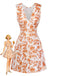 Yellow 1960s Vintage Retro Dress