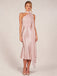 Orange Pink 1930s Halter Satin Belted Mermaid Dress, vintage dress, retro fashion - perfect for women who love vintage and retro fashion