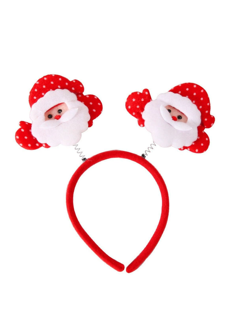 Christmas Colored Reindeer Jingle Bells Sequins Headband