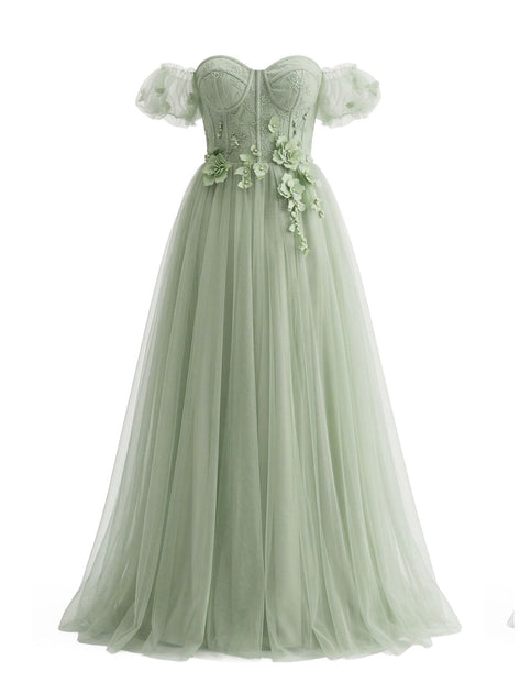 green floral swing dress Smak Parlour Green Floral Brocade Swing Dress