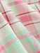 Pale Pink 1950s Plaid Halter Backless Dress - vintage dress, retro fashion, rockabilly