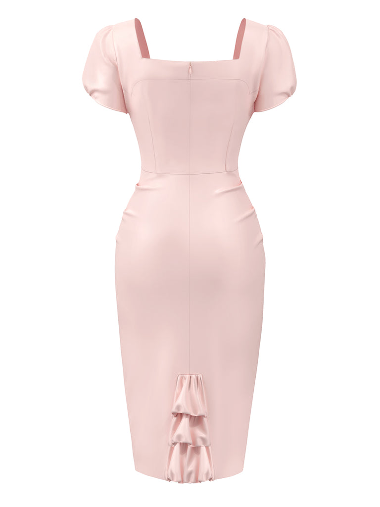 Pale 1960s Heart Puff Pencil | 1960s | vintage dress, retro fashion
