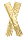 Patent Leather Solid Full Finger Gloves - vintage fashion, retro style