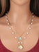 She adds this Pentagram Shell Necklace and suddenly it's vintage perfection