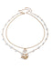 Pentagram Shell Necklace — vintage elegance in the palm of her hand