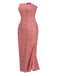 Pink 1930s Heart Bow Fishtail Dress: where 1930s romance meets her modern spirit
