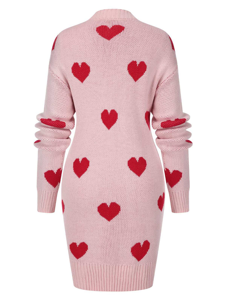 1930s Heart Long Knitted Cardigan | 1930s | vintage fashion, retro style