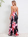 Pink 1930s Spaghetti Strap Floral Mermaid Dress — a 1930s silhouette that turns sidewalks into runways