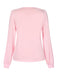 Pink 1930s V-Neck Lantern Sleeve Top, vintage top, retro blouse - perfect for women who love vintage and retro fashion