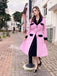 Pink 1930s Velvet Patchwork Button Coat: timeless style reimagined