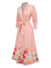 1940s Floral TieUp Blazer Dress | 1940s | vintage dress, retro fashion