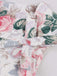 Pink 1950s Floral Bow Sweetheart Neck Swing Dress - vintage dress, retro fashion, rockabilly