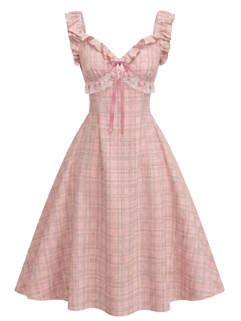 Elegant Vintage Retro Classic Dress
