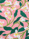 Pink 1950s Spaghetti Strap Plants Print Swimsuit — because 1950s glamour never goes out of style