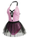 Pink 1950s Strappy Tulle Bunny Costume Set - vintage fashion, retro style