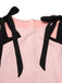 Pink 1960s Patchwork Pencil Dress — the kind of 1960s dress that makes strangers smile
