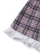 Pink 1960s Peter Pan Collar Plaid Ruffle Hem Dress - vintage dress, retro fashion
