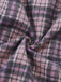 Pink 1960s Peter Pan Collar Plaid Ruffle Hem Dress - vintage dress, retro fashion