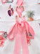 Pink 1960s Tropical Prints Tie-Back Straps Dress - vintage dress, retro fashion