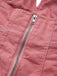 Pink 1960s V-Neck Strap Denim Romper - vintage jumpsuit, retro fashion