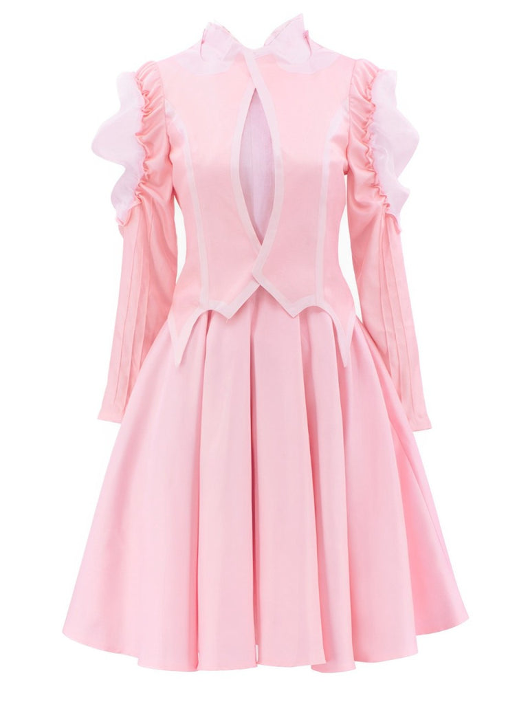 Pink 1960s Wicked-Inspired Glinda Costume Set | Retro Stage Pink 1960s Wicked-Inspired Glinda Costume Set | Retro Stage