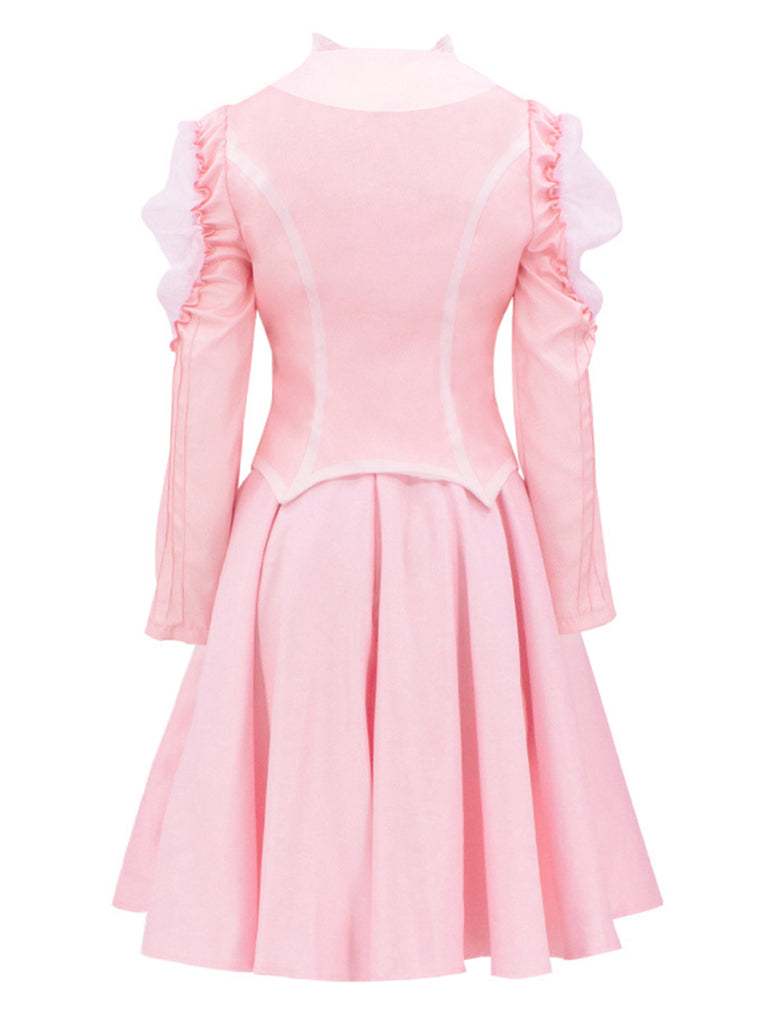 Halloween Costume Wicked Glinda Costume Set Pink Halloween Costume Wicked Glinda Costume Set Pink