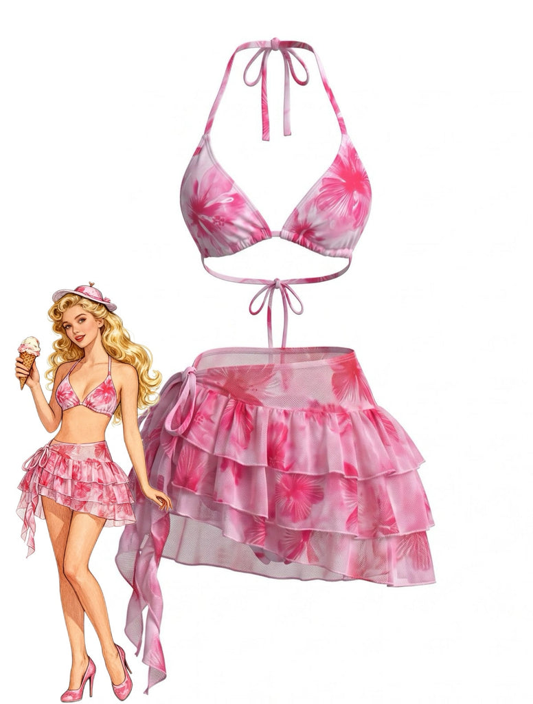 Default 1950s Vintage Bikini Set