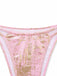 Pink-1980s-Metallic-Ring-Triangle-Halter-Bikini-Set, vintage, retro, swimwear