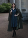 Plaids 1950s Buttoned Belted Swing Dress - vintage dress, retro fashion, rockabilly