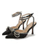 Pointed Toe Bowknot Rhinestone High Heels — vintage elegance for the modern woman