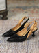 Pointed-Toe Strappy Stiletto Sandals: timeless vintage elegance she makes her own