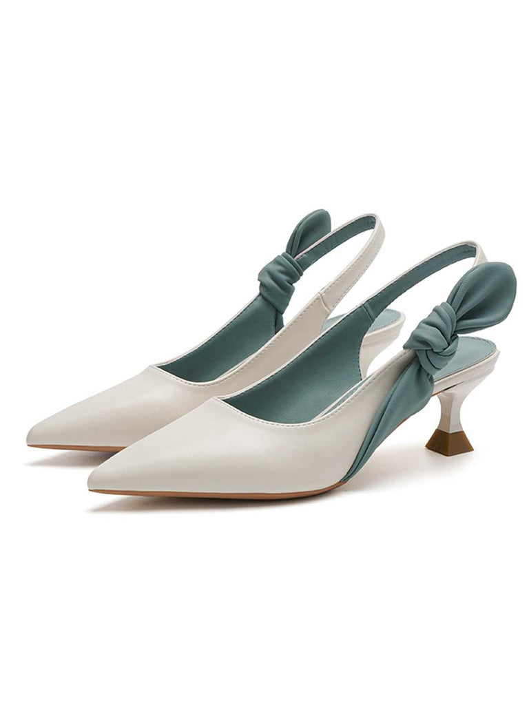 Pointed-Toe Strappy Stiletto Sandals — vintage style that transcends decades