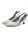 Pointed-Toe Strappy Stiletto Sandals — vintage style that transcends decades